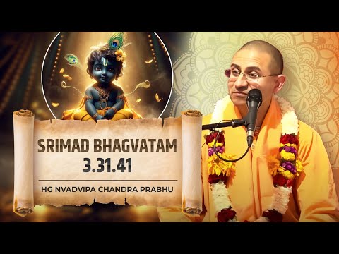 HG Nvadvipa Chandra Prabhu || SB 3.31.41 || ISKCON Dwarka || 10th Oct 2024