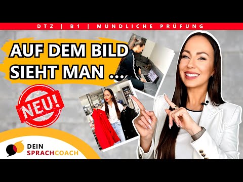 DTZ | Bildbeschreibung | mündliche Prüfung Teil 2 | A2 | B1 | Learn German | Deutsch lernen