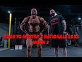 Road to Master's Nationals 2022 | Week 2 | POSING UPDATE! | 8lb Gain in 1 Week