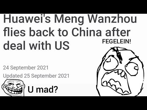 Hitler reacts to the release of Meng Wan Zhou