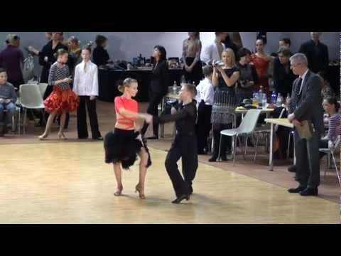 LČ LA 2012 Junior I Vladislavs Isacenko - Katrina Strazinska 1.2fin rumba