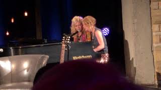 Allison Moorer and Shelby Lynne - Not Dark Yet @ CMHOF Nashville 9/15/17