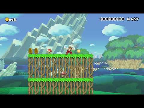 Wiggler Forest by Janne - Super Mario Maker - No Commentary 1bt
