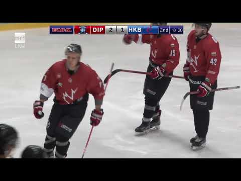 HIGHLIGHTS: Diplomats Pressburg vs KMH Hokiklub Budapest 13.10.2017 - EUHL1718