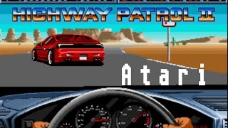 Highway Patrol 2 - Atari ST (1989)