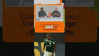 "Domingo contra o São Paulo, é JOHN ARIAS", Osmar Garraffa sobre a semifinal do Paulistão