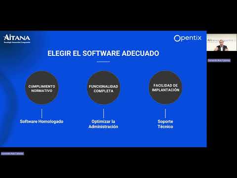 Videoc�psula sobre VERIFACTU: que es. a quien afecta y como prepararse
