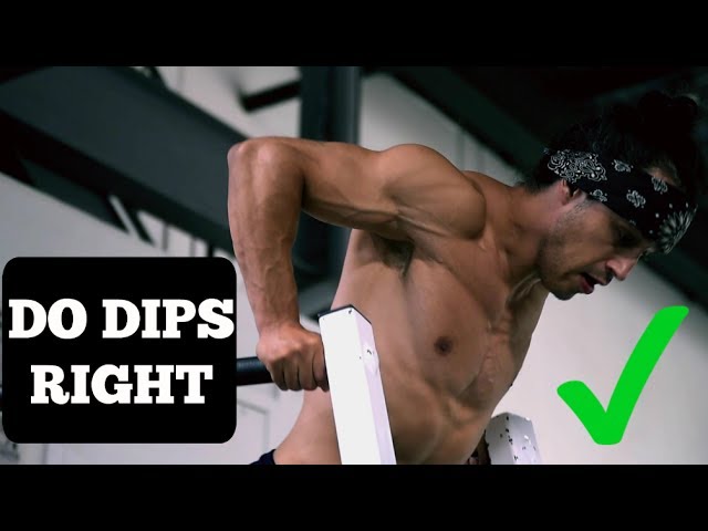 WHY You Are Doing Dips WRONG (And How To Fix It) Ft. Alberto Nunez