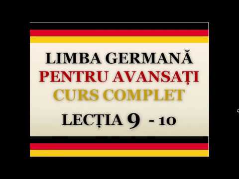 Invata germana | rapid si usor | Nivel B1 - B2 | LECTIA 9
