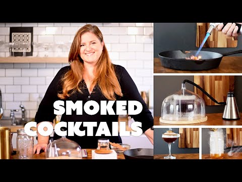 Cocktail Smoking Tutorial | 4 TECHNIQUES