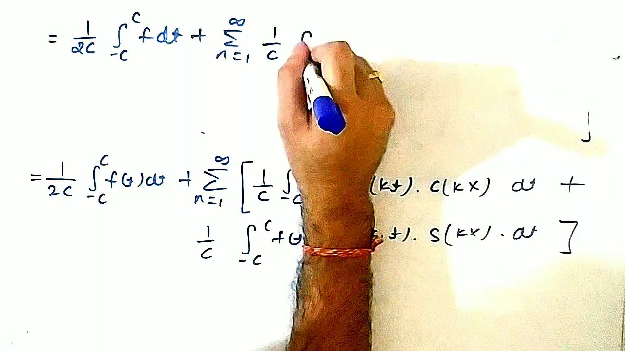Fourier integral theorem||Engineering mathematics||MSc maths|| #mscmaths #fouriertransform #maths