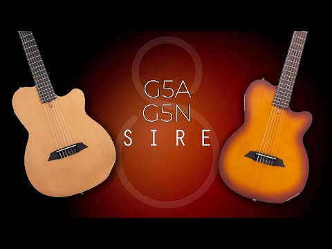 Демонстрация гитар Sire Larry Carlton G5A и G5N