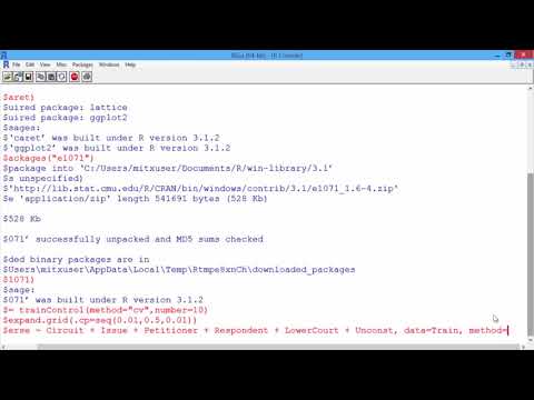 4.2.11 An Introduction to Trees - Video 6: Cross-Validation