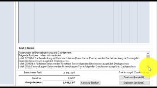 Nachtragsangebot - Material, Qualität und Ausstattung ändern Teil 2