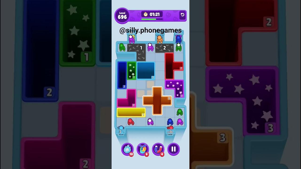 Drop Away Level 696 Walkthrough Solution