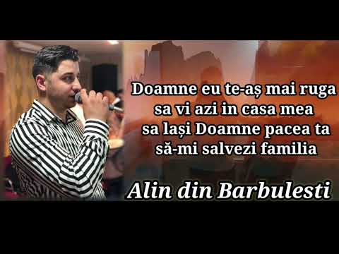 Alin din Bărbulești| Doamne eu te-aș mai ruga
