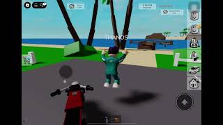 Thanos in roblox Brookhaven town 2025