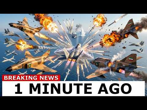 Iranian Fighter Jets Targeted a U.S. F-22 Raptor — Two Minutes Later, BIG Mistake