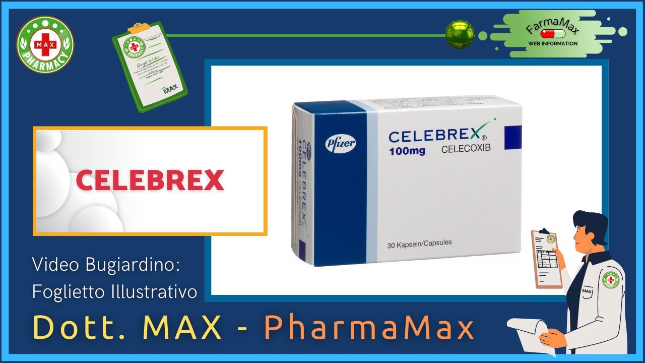 ❓ A cosa Serve il 💊 Farmaco CELEBREX 🗺️ Foglietto Illustrativo Bugiardino 👔 ᗪᖇ. ᗰᗩ᙭