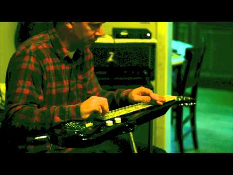 Scott Walker Araya 2013 custom lap steel guitar black image 12
