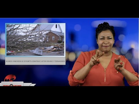 Search and rescue efforts continue after deadly tornadoes (ASL - 3.4.19)