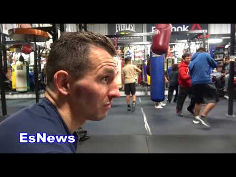 Egis Kavaliauskas On Why It's So Tough To Sparr Mikey Garcia EsNews Boxing