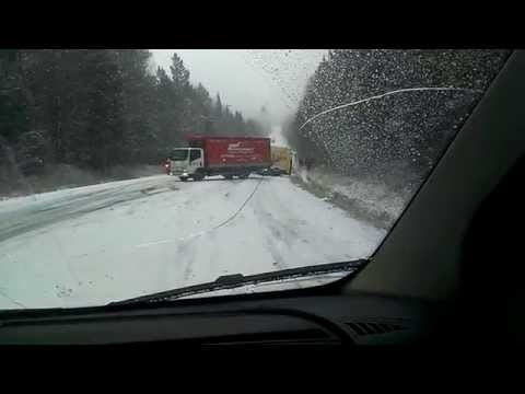 Auto-Eiskunstlauf auf russischer Fernstraße [Video aus YouTube]