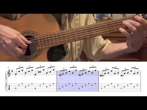 Prelude in E Minor (with guitar tab) - Francesco Molino