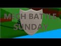 Mech Battle Sunday