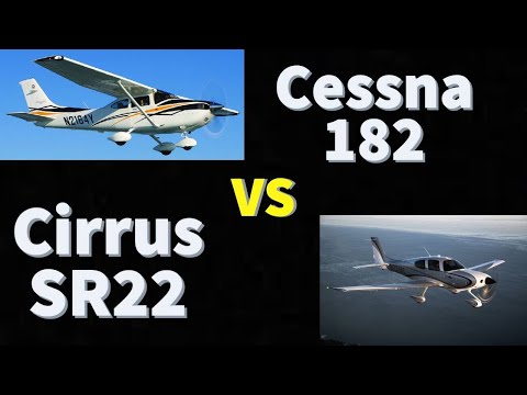 Cessna 182 VS Cirrus SR22 - Which Is BETTER?