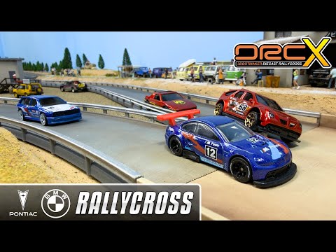 More Rally Chaos: Pontiac vs. BMW Diecast Racing Action