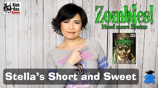 Zombies Need More Brains Card Game – Stella's Short and Sweet Preview