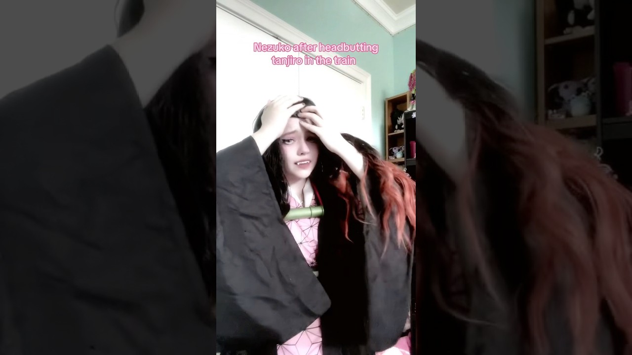 Nezuko draft schooos killing me 😔 #cosplay #cute #cosplayer #fyp #silly #anime