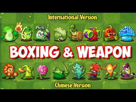 Tournament 24 Melee Boxing Plants Battlez - Who Will WIn? - Pvz 2 Plant vs Plant