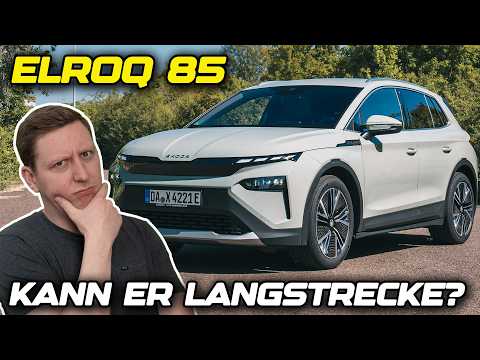 Skoda Elroq 85 | 800 km fuel consumption test | How far can the mini ENYAQ really go?