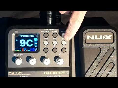 Nux mg101 Troubleshooting Wah function.