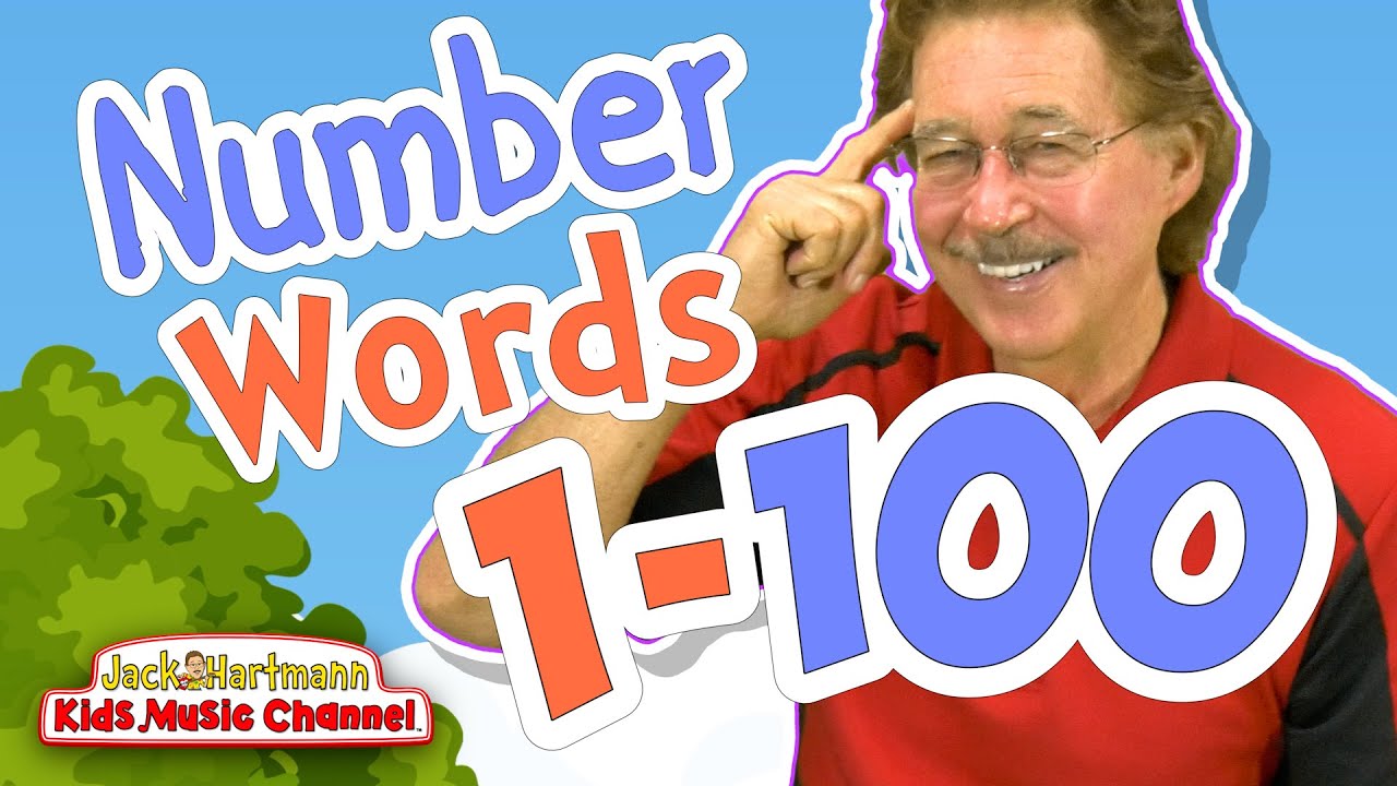 Number Words | 1-100 | Jack Hartmann