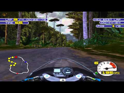 Moto Racer 2 Gameplay (PS1)