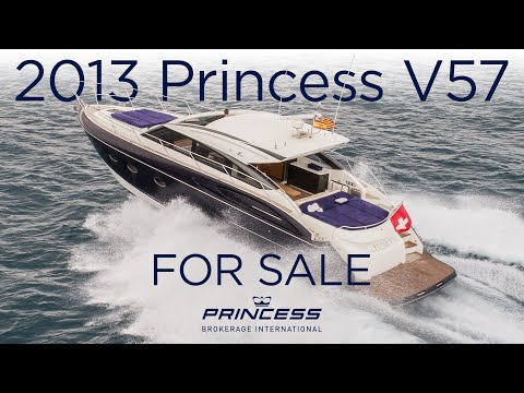 2013 (2014 Model) Princess V57 FOR SALE