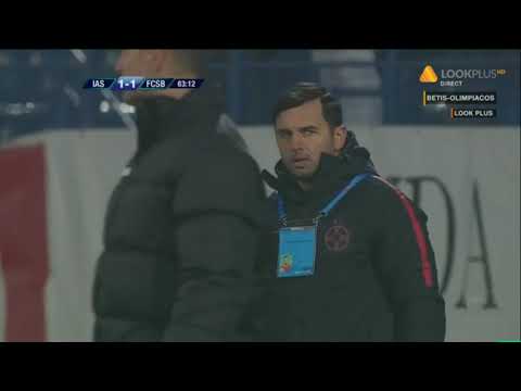 Poli Iasi - FCSB: 1 - 1 Florinel Coman loveste bara din lovitura libera!  - Liga 1 Etapa 16