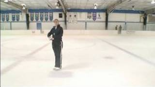 How to Ice Skate : How to do a Backward Wiggle on Ice Skates