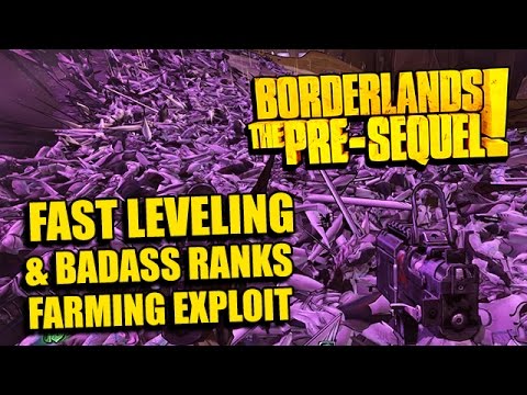 Borderlands: Presequel - CRAZY XP & Badass Rank Farming Exploit - BL's "LOOT CAVE"