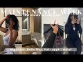 MAINTENANCE VLOG - Holiday prep, Wax, Wash day, Nails, Night out, Recovery + More | Lisaah Mapsie