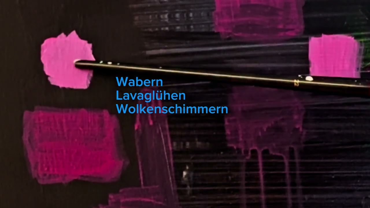 Elementare Malerei - Basiswissen - "Malen auf Schwarz" (Level 1-3)