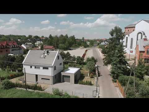 dom jednorodzinny z garażem jednostanowiskowym