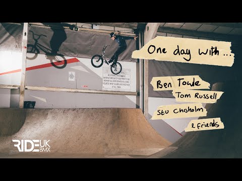 ONE DAY WITH: Ben Towle, Tom Russell, Stu Chisholm & more at Adrenaline Alley, Corby | Ride UK BMX