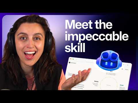 Video Thumbnail: How to use the new impeccable skill in the GitHub Copilot app