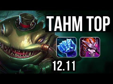 TAHM vs ZAC (TOP) | 8/0/6, 1.3M mastery, 600+ games, Legendary | NA Diamond | 12.11