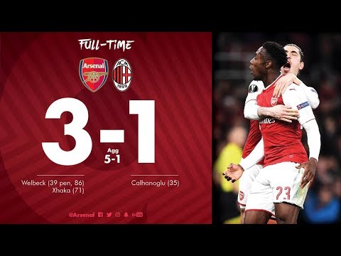 Arsenal vs AC Milan 3-1 All Goals & Highlights Extended UEL- 15/03/2018 HD by verteX sporTsFH