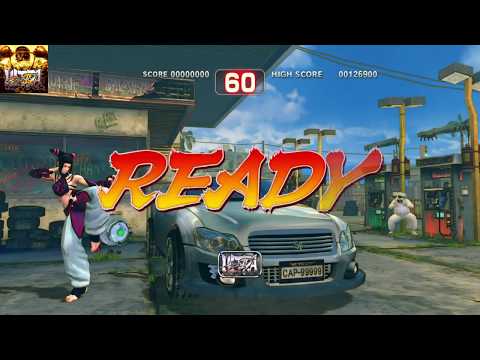 [PS4] Ultra Street Fighter IV - Car Crusher Juri in 0:27 (Speedrun)